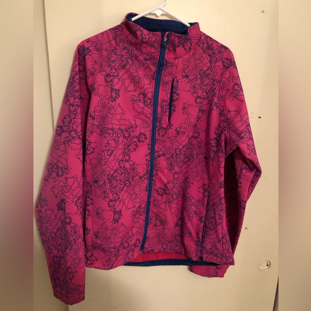 Ladies casual lightweight fleece lined raincoat size xxl